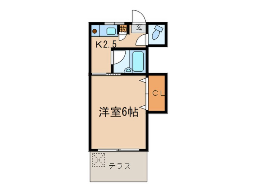 間取図 ホワイトハウス代田