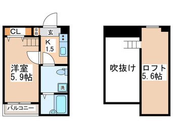 間取図 Ｆｅｒｒｉｓ座間