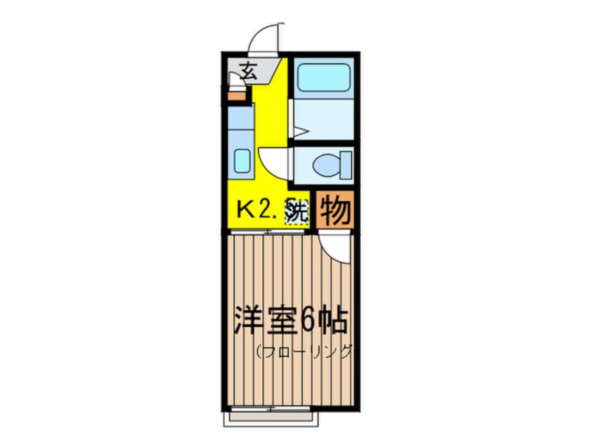 間取図 サンハイムＴ