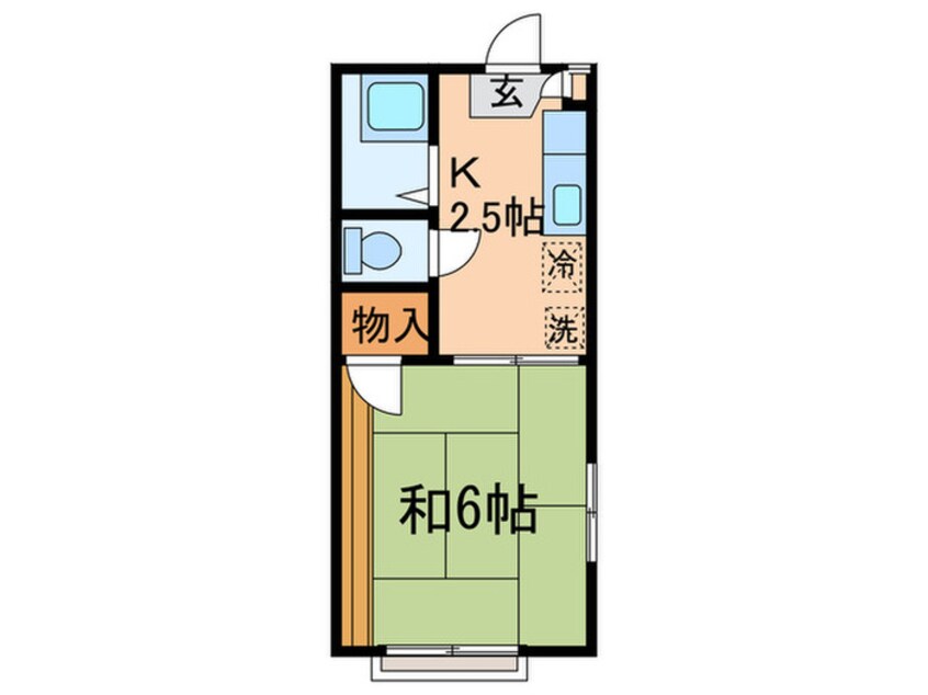 間取図 サンハイムＴ