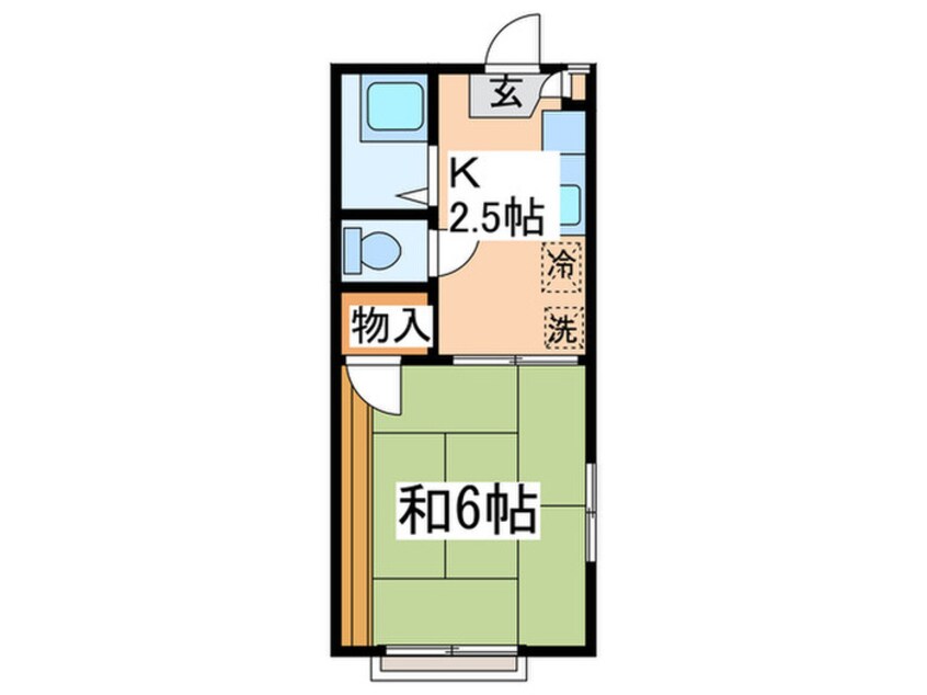 間取図 サンハイムＴ