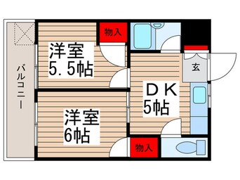 間取図 大東京戸田公園ハイツ