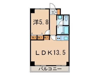 間取図 ア－ツ白金
