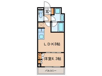 間取図 レジディア神楽坂Ⅱ