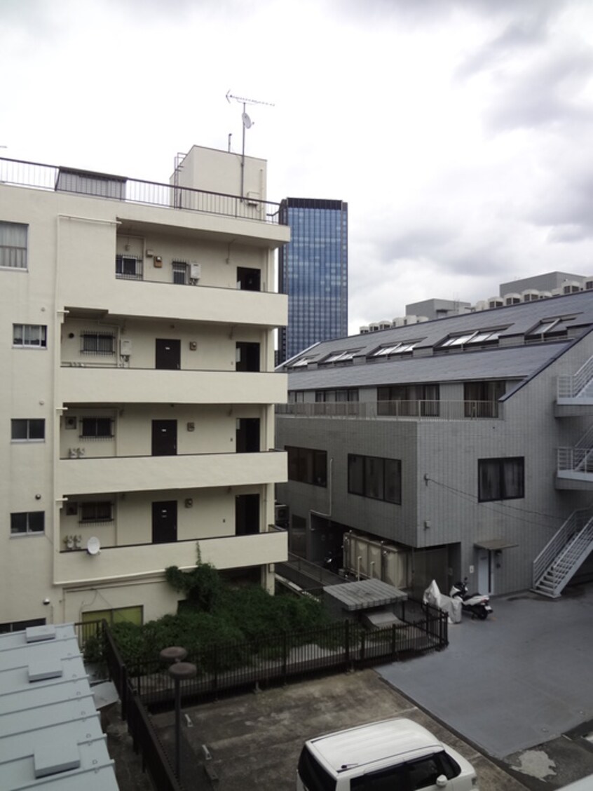 室内からの展望 レジディア神楽坂Ⅱ