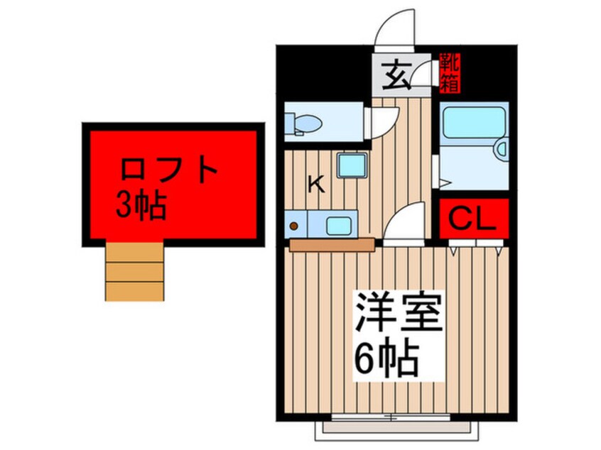 間取図 スタ－ヒル大宮