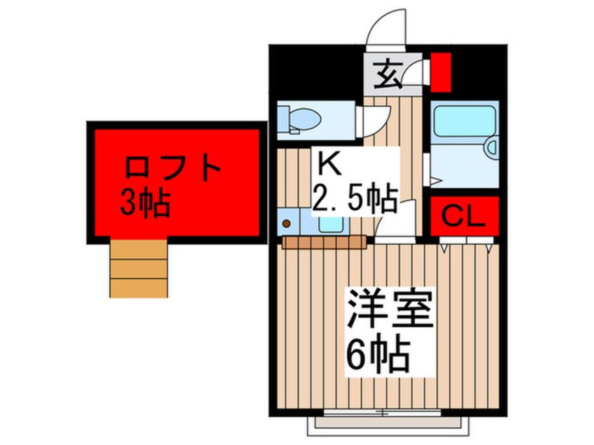 間取図 スタ－ヒル大宮