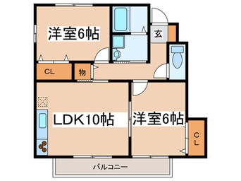 間取図 プレジオスＡ