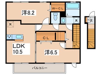 間取図 プレジオスＡ