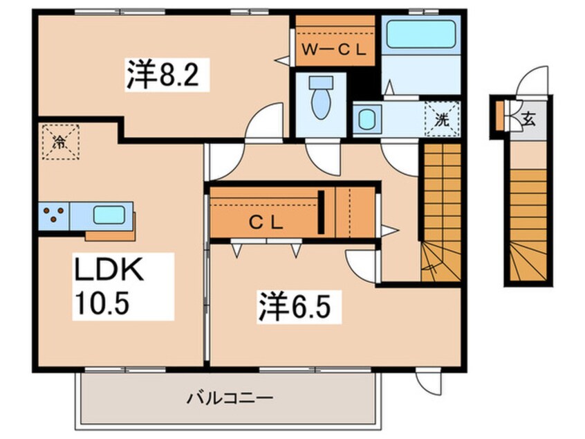 間取図 プレジオスＡ