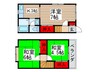 木村シティテラスＣ棟 3Kの間取り