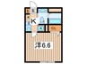 仮）横浜市旭区笹野台1丁目計画 1Kの間取り