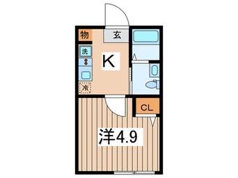 間取図 ParkCasa三ツ境