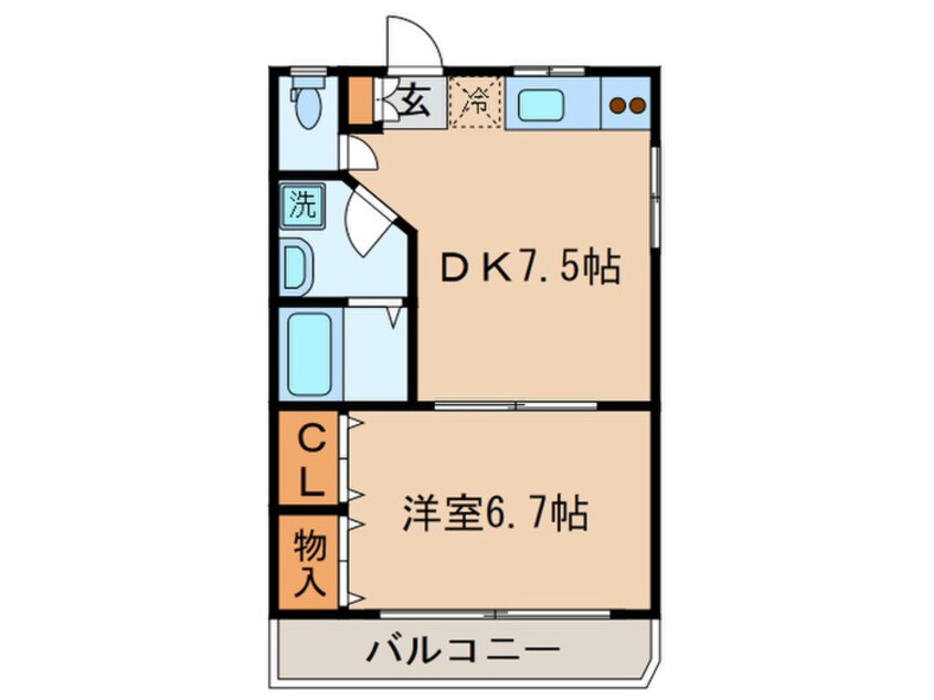 間取図 グランデ梅丘