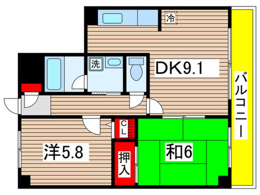 間取図 グランドウインズⅣ