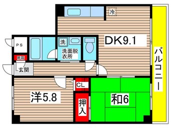 間取図 グランドウインズⅣ