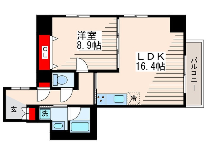 間取り図 Vivace Kasai