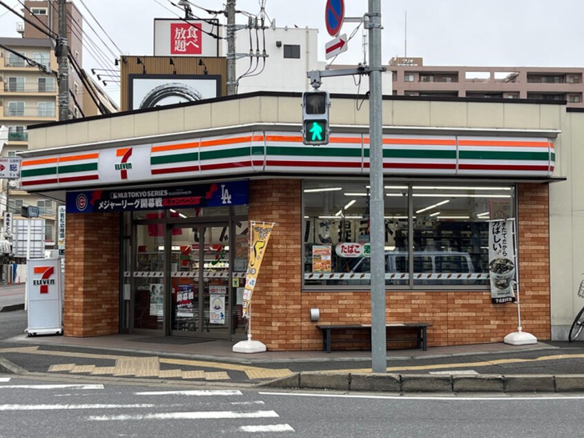セブンイレブン船橋大神宮店(コンビニ)まで110m Grazie船橋