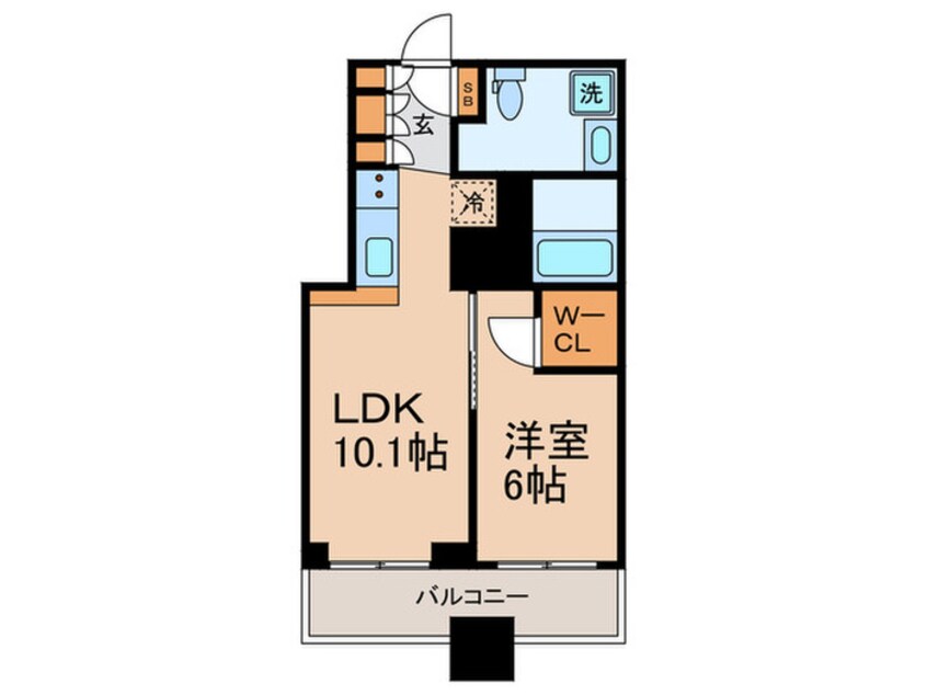 間取図 ﾚｼﾞﾃﾞｨｱﾀﾜｰ上池袋（ﾀﾜｰ棟）