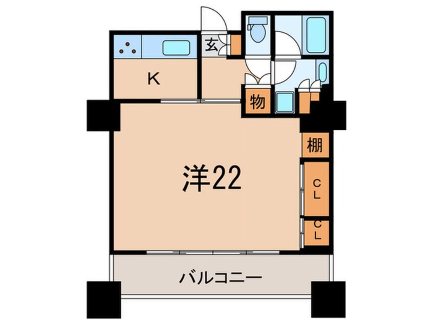 間取図 ﾚｼﾞﾃﾞｨｱﾀﾜｰ上池袋（ﾀﾜｰ棟）