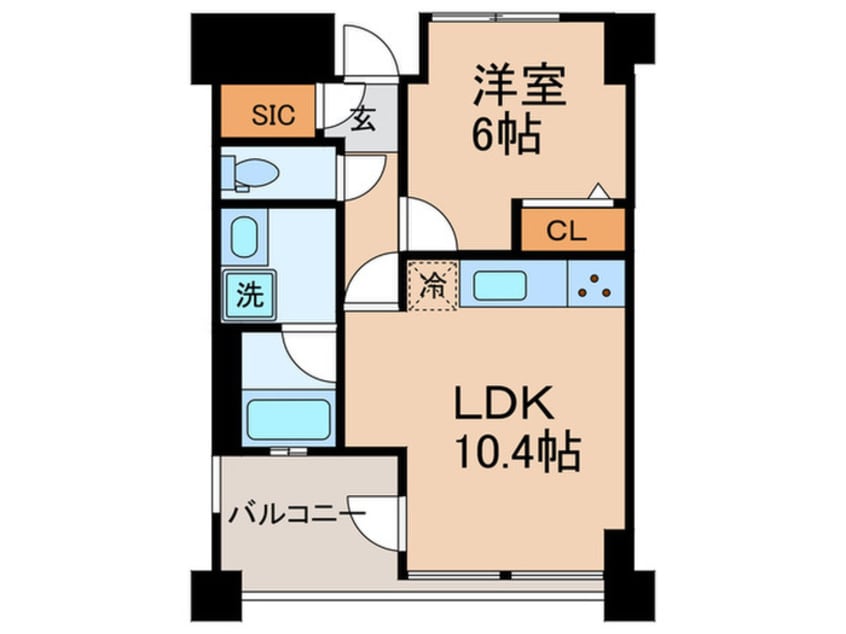 間取図 ﾚｼﾞﾃﾞｨｱﾀﾜｰ上池袋（ﾀﾜｰ棟）