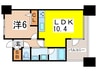 ﾚｼﾞﾃﾞｨｱﾀﾜｰ上池袋（ﾀﾜｰ棟） 1LDKの間取り
