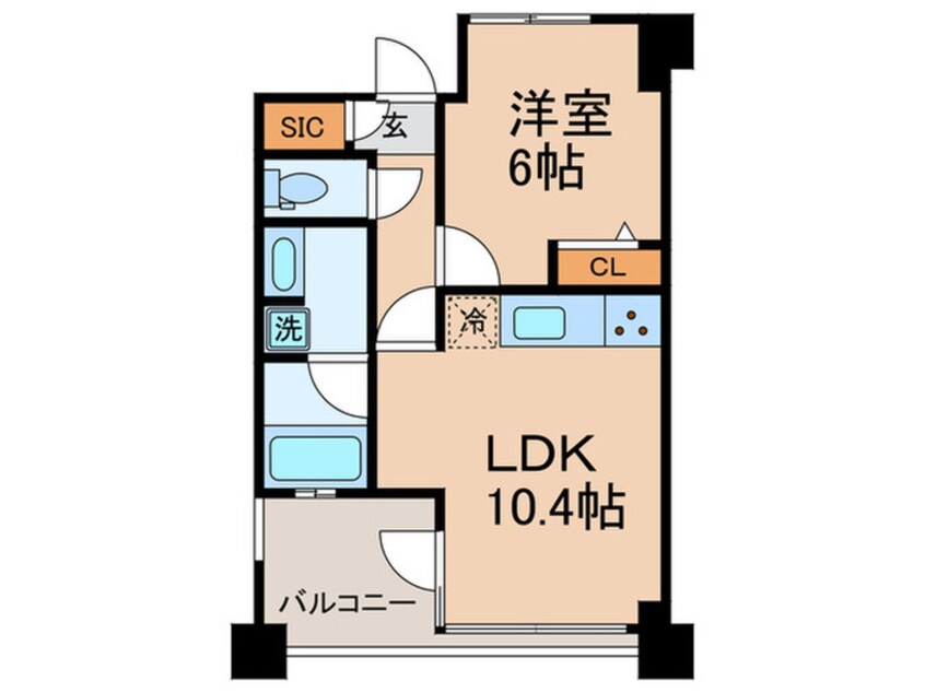 間取図 ﾚｼﾞﾃﾞｨｱﾀﾜｰ上池袋（ﾀﾜｰ棟）