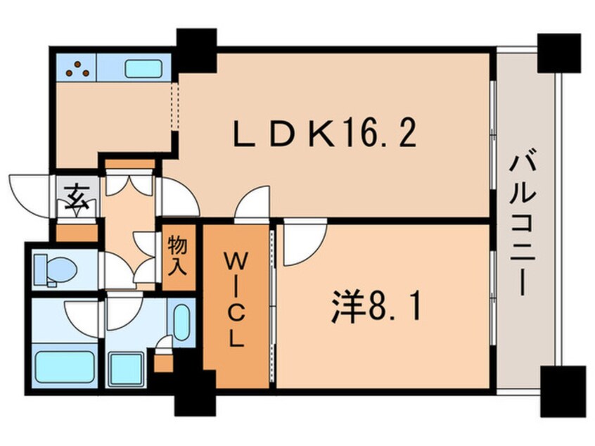 間取図 ﾚｼﾞﾃﾞｨｱﾀﾜｰ上池袋（ﾀﾜｰ棟）