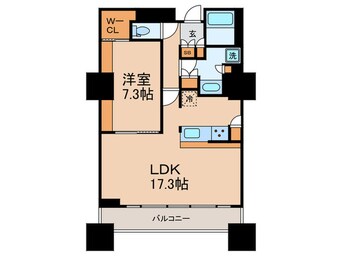 間取図 ﾚｼﾞﾃﾞｨｱﾀﾜｰ上池袋（ﾀﾜｰ棟）