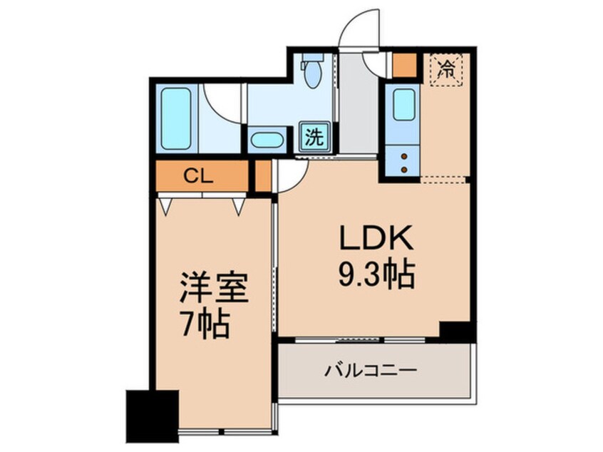 間取図 ﾚｼﾞﾃﾞｨｱﾀﾜｰ上池袋（ﾀﾜｰ棟）