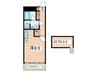 CASA FORESTA 1Rの間取り