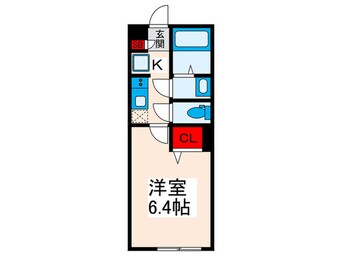 間取図 エクセラン西尾久South