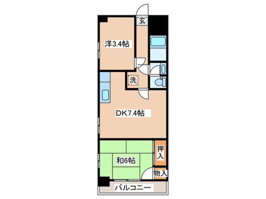 間取図 川村ビル