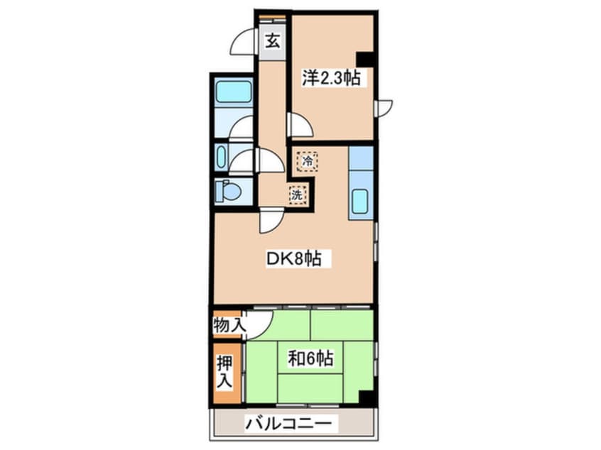 間取図 川村ビル