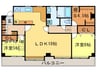 カ－サ・タガンチ 2LDK+Sの間取り