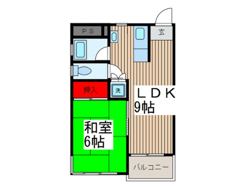 間取図 コートハウス芝