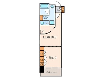 間取図 コンフォリア西麻布