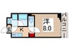 CREVISTA梅島 1Kの間取り