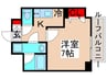 CREVISTA梅島 1Kの間取り