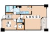 ﾚｼﾞﾃﾞｨｱﾀﾜｰ上池袋(ﾊﾟｰｸ棟) 1LDKの間取り