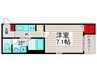 ミニョン 1Kの間取り