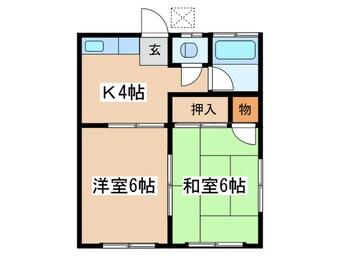 間取図 第二城南荘