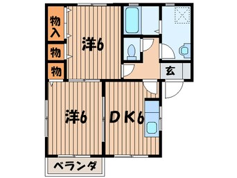 間取図 ラベンダ－オアシス