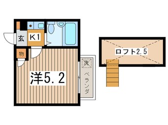 間取図 ウエスト・フィ－ルド湘南