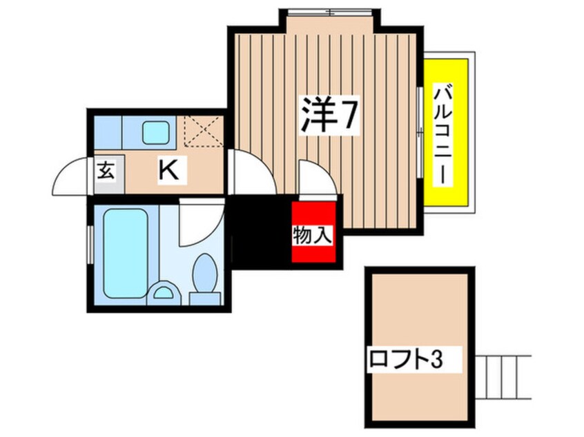 間取図 ギャレット41