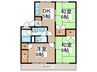 ＬＡ・ＭＡＩＳＯＮ　ｄｅ 一柳 3DKの間取り