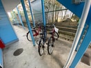 駐輪場 クイ－ンシップヒロ