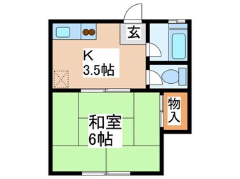 間取図 市川ハイツＡ