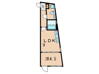 間取図 コルティーレ下北沢