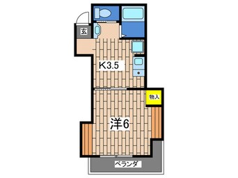 間取図 メゾン・ド・ニシイ